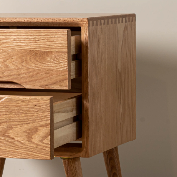 北歐風極簡實木家具，白橡木，木榫接合，專業質感手工